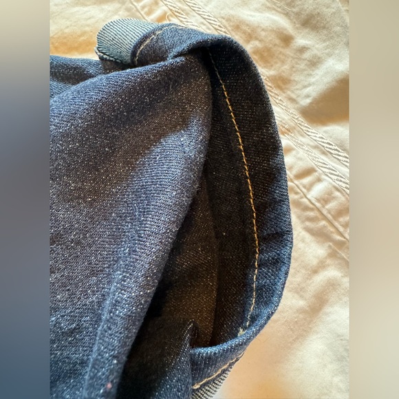 Levi’s Capri Jeans Dark Rinse SZ 16 - Picture 11 of 13